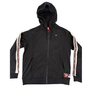 Diesel Sport Trasteer Black Zip-up hoodie
